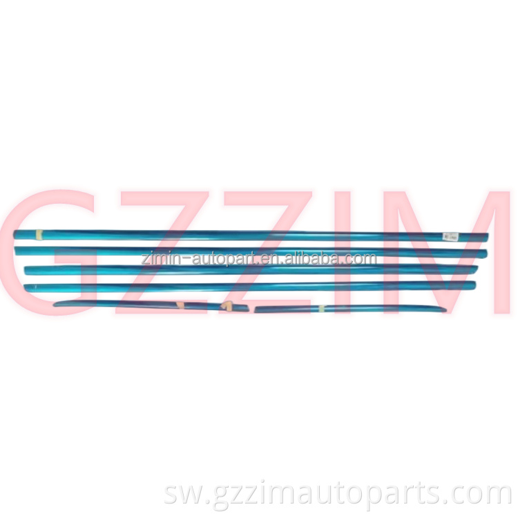 Car Chrome Window Trim Door Seal Weatherstrip For FJ120 2003 - 2009